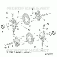 SUSPENSION AVANT HUB