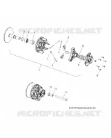 SYSTEME DE TRANSMISSION, PRIMARY CLUTCH
