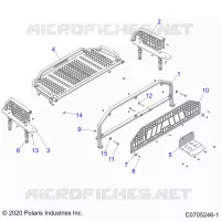 ACCESSORY, BED RACK