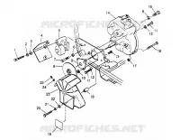 SUPPORT PONT ET FREIN Sport 400L W958540 (4930133013B014)