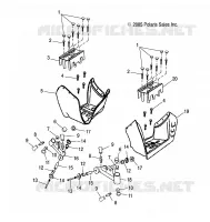 BRAS OSCILLANT/REPOSE PIED