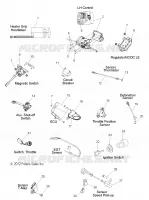 BOUTONS, CAPTEURS AND COMPONENTS