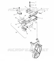 FREIN 440 XCR 0961660 (4932113211B008)