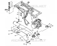 ECHAPPEMENT  2X4 300 W957530 (4930053005A010)