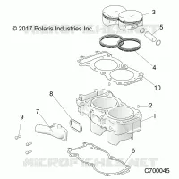 CYLINDRE AND PISTON
