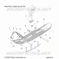STEERING, SKI ASM