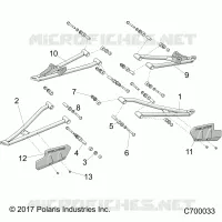 SUSPENSION AVANT CONTROL ARMS