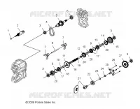 SYSTÈME DE TRANSMISSION, PONT PRINCIPAL INTERNAL