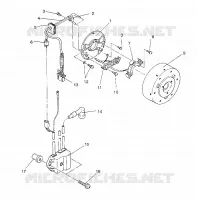 STATOR ASSEMBLY 440 XCR / 0931760 (4923022302036A)