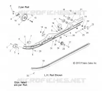 SUSPENSION, FIXATION RAIL