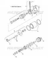 MOTEUR, DEMARREUR