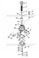 CARBURATEUR TRAIL RMK 0980961 (4942214221C008)