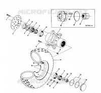 ROUE AVANT 250 6x6 / W928727 (4922842284013A)