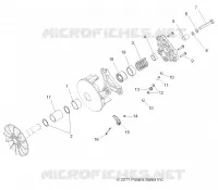 SYSTÈME DE TRANSMISSION, PRIMARY CLUTCH