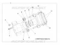BRAKES, ETRIER DE FREIN ARRIERE