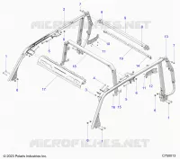 CHASSIS, ROLLOVER PROTECTION 5P