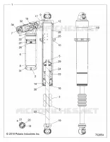 SUSPENSION, AMORTISSEUR AVANT INTERNALS