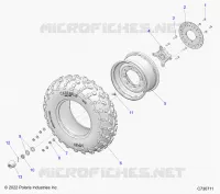 ROUES, FRONT, PREMIUM