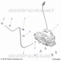 SYSTÃˆME DE TRANSMISSION, FRONT GEARCASE MOUNTING