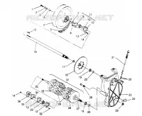 SYSTÈME DE TRANSMISSION ASSEMBLY RXL TOURING 0950869 (4928982898B008)