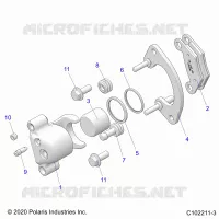 BRAKES, ETRIER DE FREIN AVANT