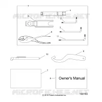 REFERENCES, TOOL KIT AND MANUEL DU PROPRIETAIRE