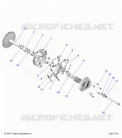 SYSTÃˆME DE TRANSMISSION, PRIMARY CLUTCH