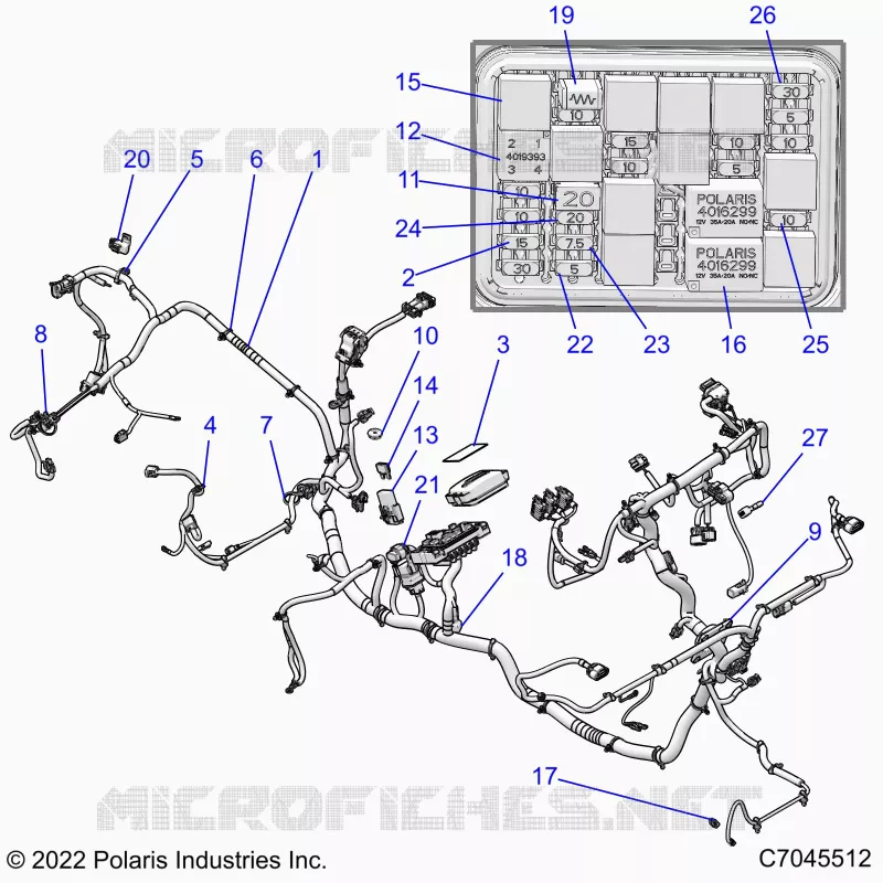 ELECTRICITE, WIRE HARNESS