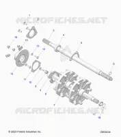 DRIVE TRAIN, JACKSHAFT AND ARBRE DE TRANSMISSION