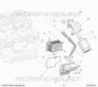 ENGINE, JAUGE ET FILTRE A HUILE
