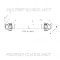 SYSTÃˆME DE TRANSMISSION, FRONT PROP SHAFT