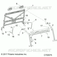 CHASSIS, CAB CADRE