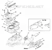 CYLINDRE   COLLECTEUR SL 700 B974071, INTL. SL 700 I974071, SL 700 DELUXE B97 (4940874087C005)