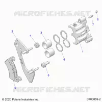 FREIN AVANT CALIPER