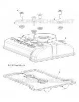 MOTEUR, COUVERCLE SOUPAPE