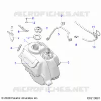 SYSTÃˆME D'ALIMENTATION, FUEL TANK ASM.