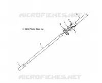 AXE DE ROUE ARRIERE