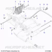 SYSTÃˆME DE TRANSMISSION, MAIN GEARCASE MOUNTING