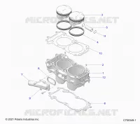 CYLINDRE AND PISTON