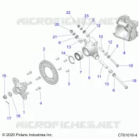 SUSPENSION, PORTE BAGAGES ARRIERE