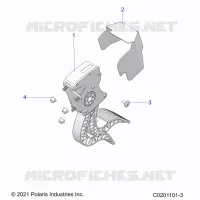 ENGINE, PEDALE D'ACCELERATEUR