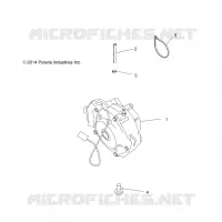 DRIVE TRAIN, FRONT SUPPORT PONT