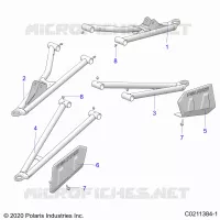 SUSPENSION AVANT A-ARMS