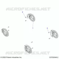 ETRIER DE FREIN MOUNTING AND ROTORS