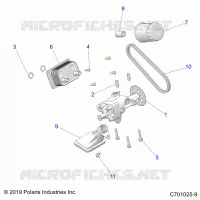 POMPE A HUILE AND OIL COOLER