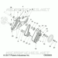 DRIVE TRAIN, CARTER DE CHAINE