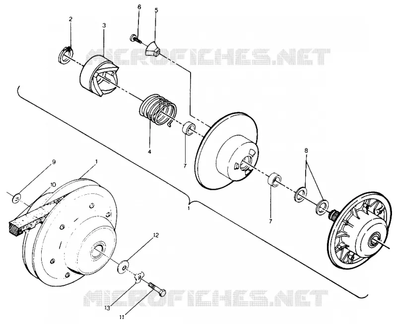 EMBRAYAGE DE TRANSMISSION ASSEMBLY (49147514750025)