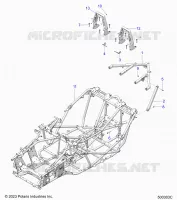 CHASSIS, MAIN, AND REAR ASM.