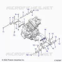 MOTEUR, MOUNTING &amp; LONG BLOCK