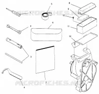 OUTILS 600 XCR SP 0965677 AND EUROPEAN 600 XCR SP E965677 (4932063206C007)